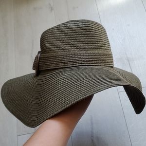Floppy Straw Hat Wide Brim